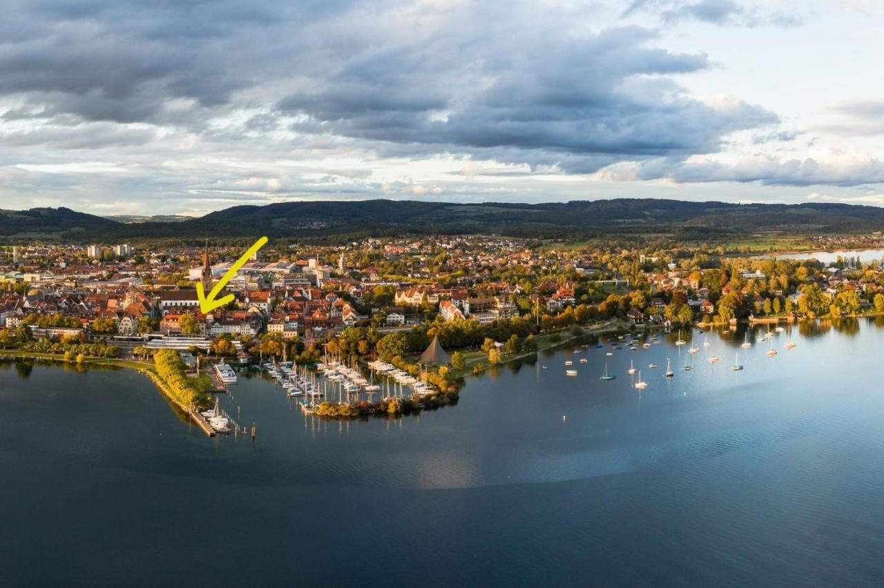 See- Und Altstadthaeusle - Alles Direkt Vor Der Haustuer - Bodenseeufer Natur Altstadt Bahnhof Bora-Sauna - Klein Und Super Zentral Zum See Oepnv Stadt Natur Etc - Appartement Historica Радольфцелль  Экстерьер фото